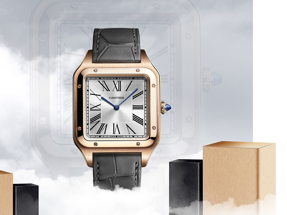 cartier santos watch xl