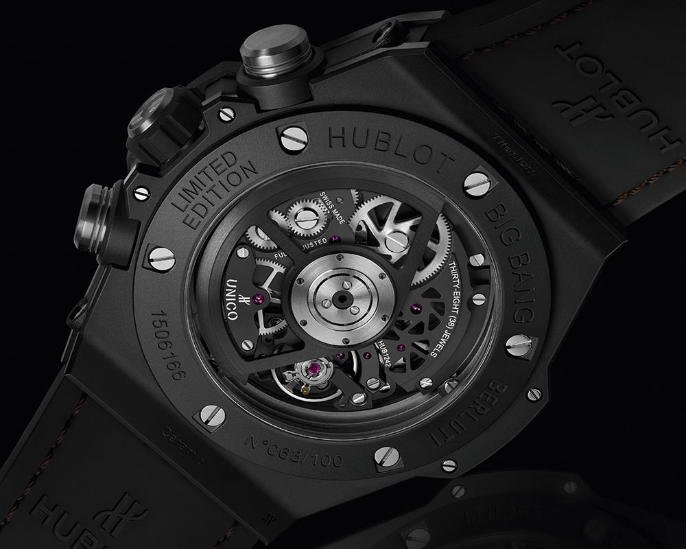 hublot big bang unico berluti cold brown caseback