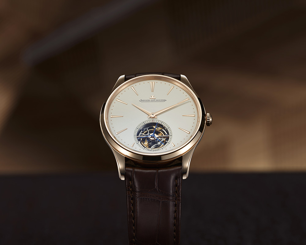 Jaeger LeCoultre MASTER ULTRA THIN TOURBILLON IN ROSE GOLD Watches News