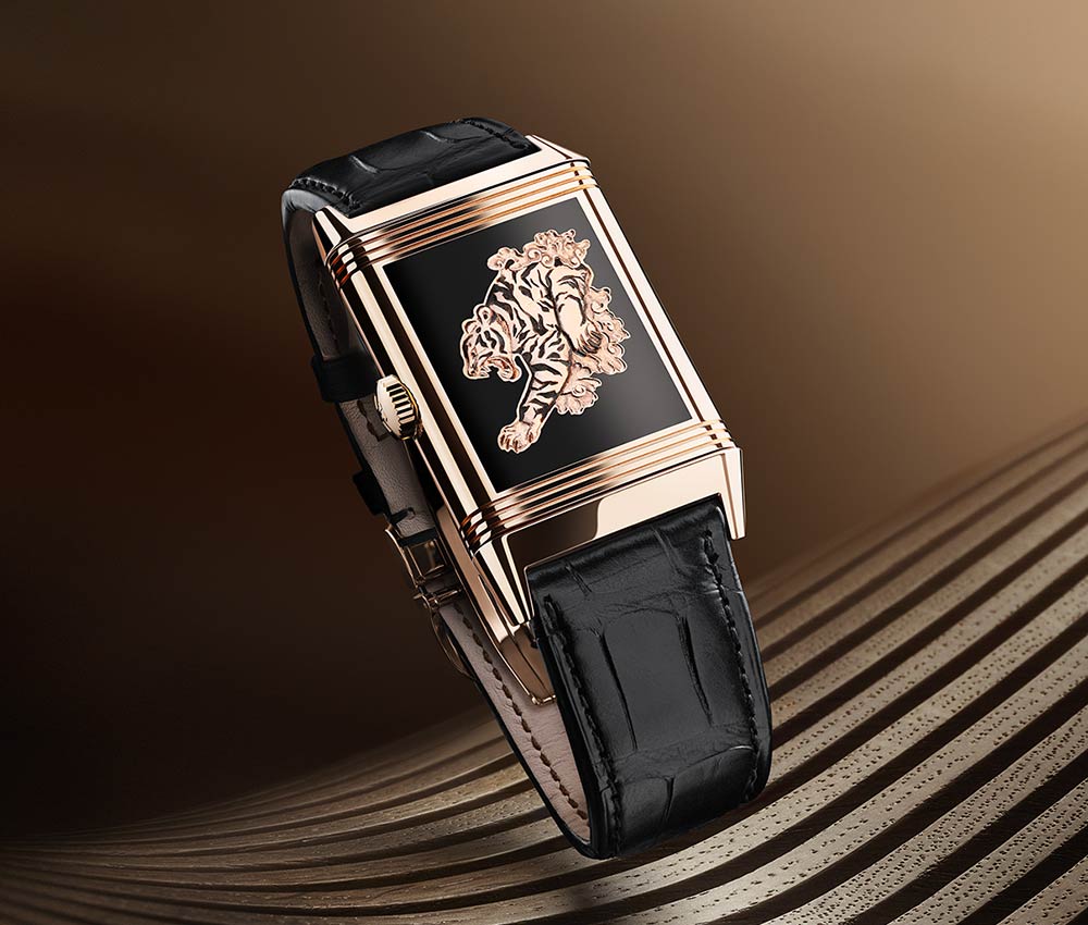 Jaeger LeCoultre REVERSO TRIBUTE ENAMEL TIGER Watches News