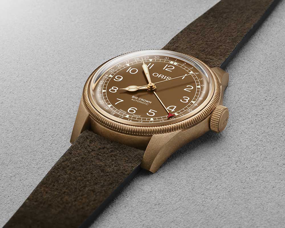 Oris big shop crown bronze 36mm