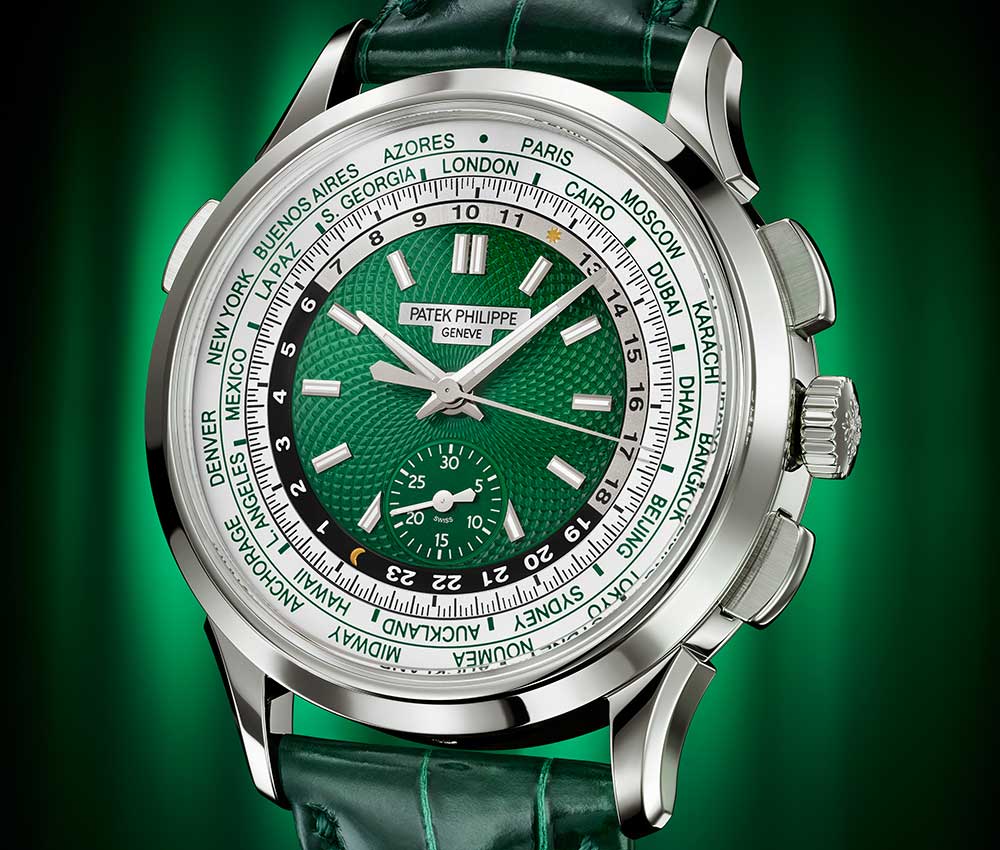 Patek Philippe 5930P-001 WORLD TIME FLYBACK CHRONOGRAPH