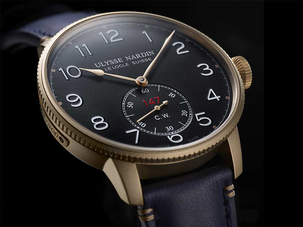 Ulysse Nardin MARINE TORPILLEUR MILITARY Watches News