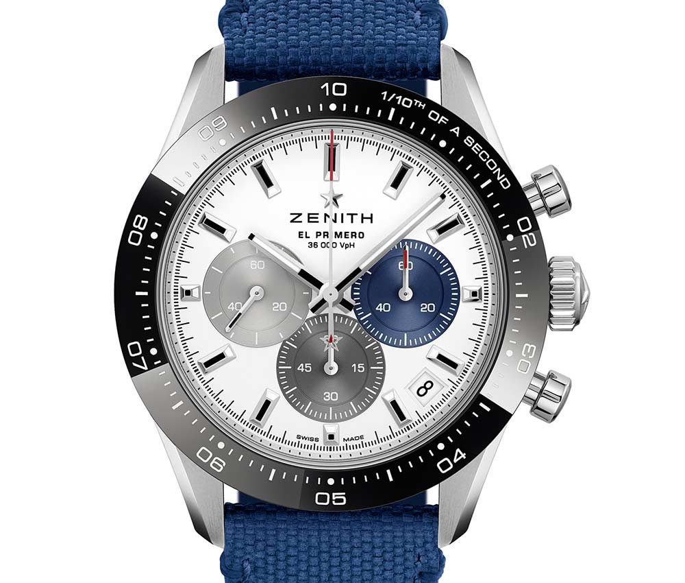 zenith chronomaster sport white dial