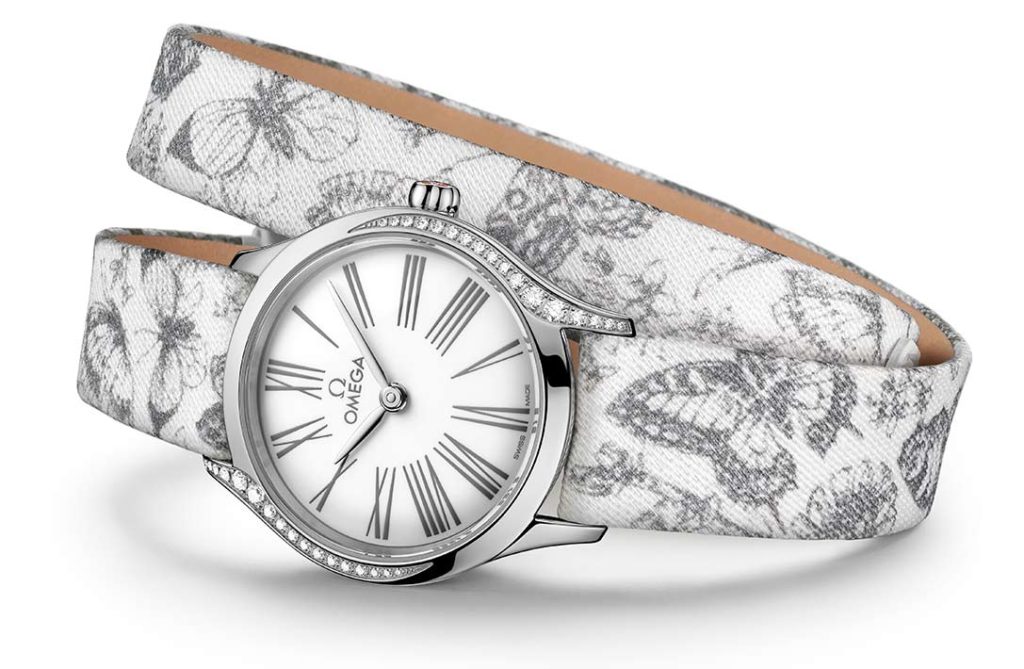 Mini Trésor De Ville Steel Diamonds Watch 428.17.26.60.04.001 | OMEGA US®
